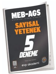 MEB-AGS Sayısal Yetenek 5 Deneme Çözümlü - EVP Akademi