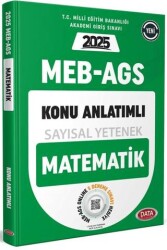Data Yayınları MEB AGS Sayısal Yetenek Matematik Konu Anlatımlı - Data Yayınları