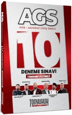 Tonyukuk Yayıncılık MEB AGS Tamamı Çözümlü 10 Deneme Sınavı - 1