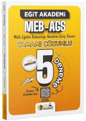 MEB-AGS Tüm Dersler 5 Deneme Çözümlü - 1