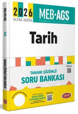 2026 AGS Ultra Serisi Tarih Soru Bankası - Karekod Çözümlü - 1