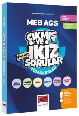 MEB AGS Tüm Dersler Tamamı Çözümlü Çıkmış ve İkiz Sorular - 1