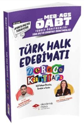 MEB-AGS Türkçe Öğretmenliği-Türk Dili ve Edebiyatı Öğretmenliği Türk Halk Edebiyatı Derece Kartları - 1