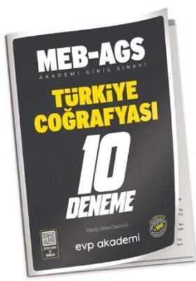MEB-AGS Türkiye Coğrafyası 10 Deneme Çözümlü - 1