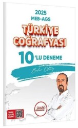 MEB-AGS Türkiye Coğrafyası 10`lu Deneme Sınavı - Hangi KPSS Yayınları