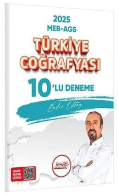 MEB-AGS Türkiye Coğrafyası 10`lu Deneme Sınavı - 1