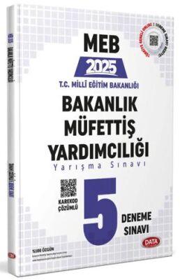 MEB Bakanlık Müfettiş Yardımcılığı 5 Deneme Sınavı - Karekod Çözümlü - 1