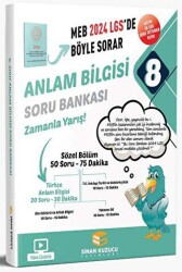 Sinan Kuzucu Yayınları MEB Böyle Sorar 8. Sınıf LGS Anlam Bilgisi Soru Bankası - Sinan Kuzucu Yayınları