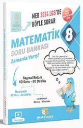 Sinan Kuzucu Yayınları MEB Böyle Sorar 8. Sınıf LGS Matematik Soru Bankası - Sinan Kuzucu Yayınları