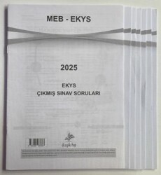 MEB - EKYS Çıkmış Sınav Soruları - Dizgi Kitap