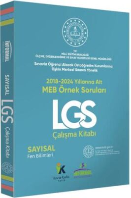 İnformal Yayınları MEB Örnek Soruları LGS Fen Bilimleri Çalışma Kitabı 8.Sınıf Renkli Baskı A4 Boyut Hediyeli - 1