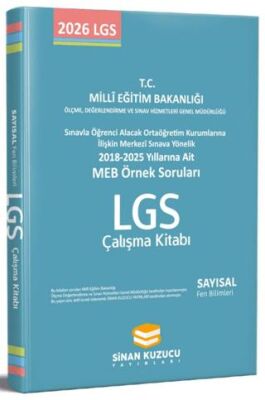 MEB Örnek Soruları Sayısal Çalışma Kitabı - Fen Bilimleri - 1