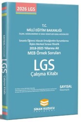 MEB Örnek Soruları Sayısal Çalışma Kitabı - Matematik - Sinan Kuzucu Yayınları