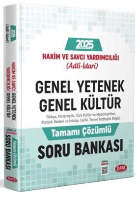 Mecelle Hakim ve Savcı Yardımcılığı Adli-idari Genel Yetenek - Genel Kültür Soru Bankası - 1