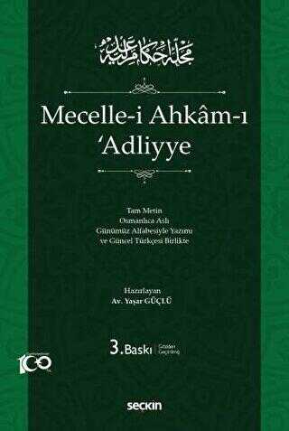 Mecelle-i Ahkamı Adliyye - Bkmkitap