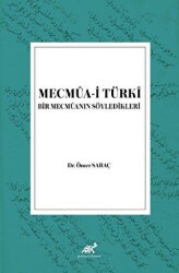 Mecmua-i Türki - Paradigma Akademi Yayınları