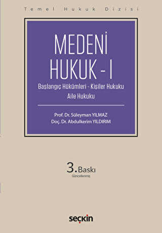Medeni Hukuk - I THD