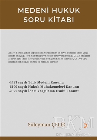 Medeni Hukuk Soru Kitabı - Cinius Yayınları