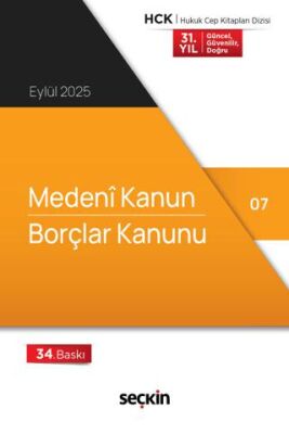 Medeni Kanun - Borçlar Kanunu Cep Kitabı - 1