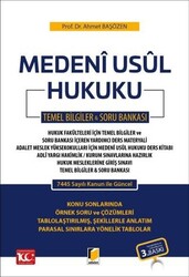 Medeni Usul Hukuku Temel Bilgiler - Soru Bankası - Adalet Yayınevi
