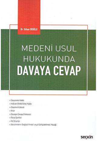 Medeni Usul Hukukunda Davaya Cevap - Seçkin Yayıncılık