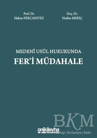 Medeni Usul Hukukunda Fer`i Müdahale - On İki Levha Yayınları