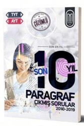 MEG yayınları TYT AYT Paragraf Son 10 Yıl Çözümlü Çıkmış Sorular-2010-2019 - MEG yayınları