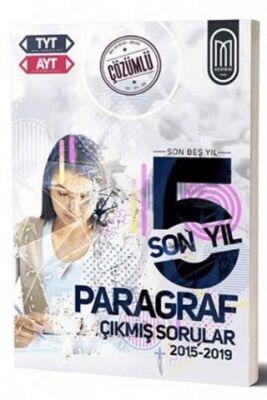 MEG yayınları TYT AYT Paragraf Son 5 Yıl Çözümlü Çıkmış Sorular-2015-2019 - 1