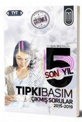 MEG yayınları TYT Tıpkı Basım Son 5 Yıl Çözümlü Çıkmış Sorular 2015-2019 - MEG yayınları