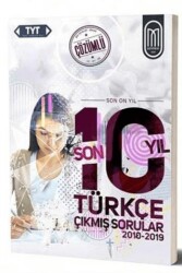 MEG yayınları TYT Türkçe Son 10 Yıl Çözümlü Çıkmış Sorular-2010-2019 - MEG yayınları