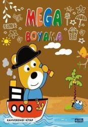 Mega Boyama-Kahverengi Kitap - Parıltı Yayınları