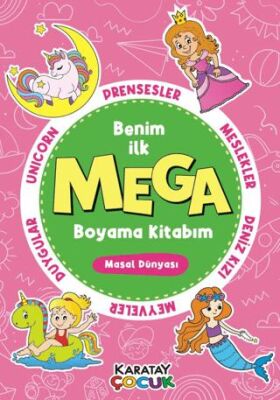 Mega Boyama Kitabım - Masal Dünyası - 1