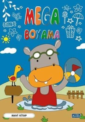 Mega Boyama-Mavi Kitap - 1