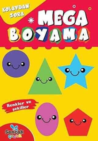 Mega Boyama - Renkler ve Şekiller
