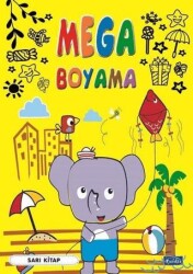 Mega Boyama-Sarı Kitap - Parıltı Yayınları