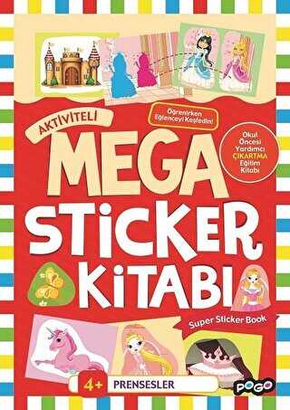 Mega Sticker - Prensesler