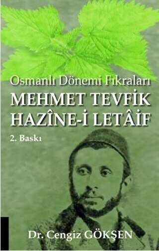 Osmanlı Dönemi Fıkraları: Mehmet Tevfik Hazine-i Letaif - Akademisyen Kitabevi