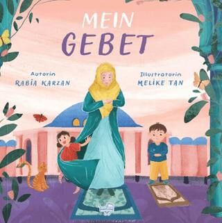 Mein Gebet - Almanca Benim İçin Namaz Pencereli Kitap - 1