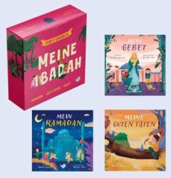 Meine Ibadah, Almanca Benim İçin Seti 3 Pencereli Kitap - Puset Kitap
