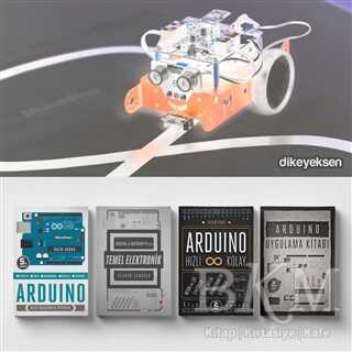 Mekar’lar için Cep Boy Arduino Başlangıç Seti 4 Kitap Takım