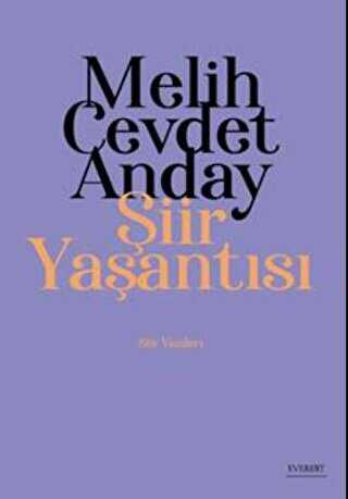 Melih Cevdet Anday: Şiir Yaşantısı