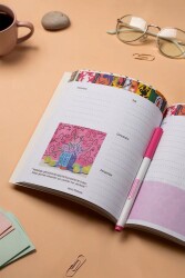 Melimelek 15,5X19,5 Ressamlar 2. Zamansız Ajanda 16.5x19.5 cm - 3