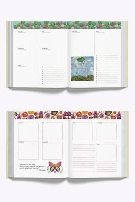 Melimelek 15,5X19,5 Ressamlar 2. Zamansız Ajanda 16.5x19.5 cm - 4