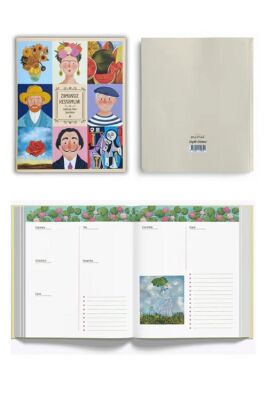 Melimelek 15,5X19,5 Ressamlar 2. Zamansız Ajanda 16.5x19.5 cm - 5