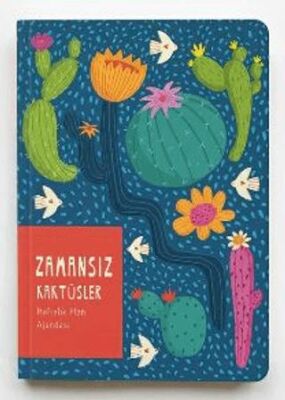 Melimelek 15X21,5 Kaktüs Yeşil Zamansız Ajanda Stickerli - 1