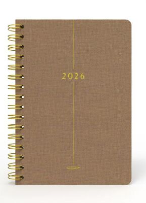 Melimelek 2026 Ajanda Bej MMK-010 - 1