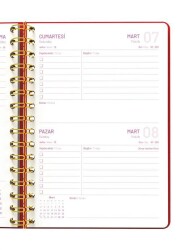 Melimelek 2026 Ajanda Kırmızı MMK-010 - 4