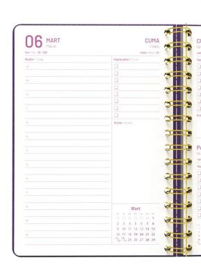 Melimelek 2026 Ajanda Mor MMK-010 - 3