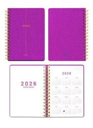 Melimelek 2026 Ajanda Pembe MMK-010 - 2