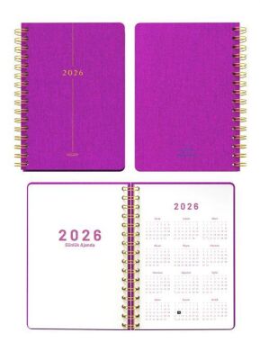 Melimelek 2026 Ajanda Pembe MMK-010 - 2